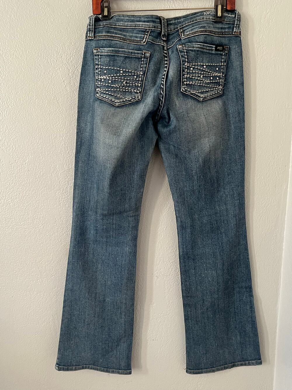 Women's Vintage Y2K Angel Premium Bootcut with Detailed Back Pockets Size 30